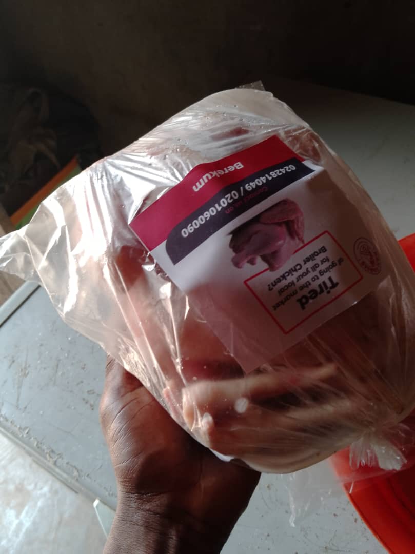 Chicken for sale in Ghana image