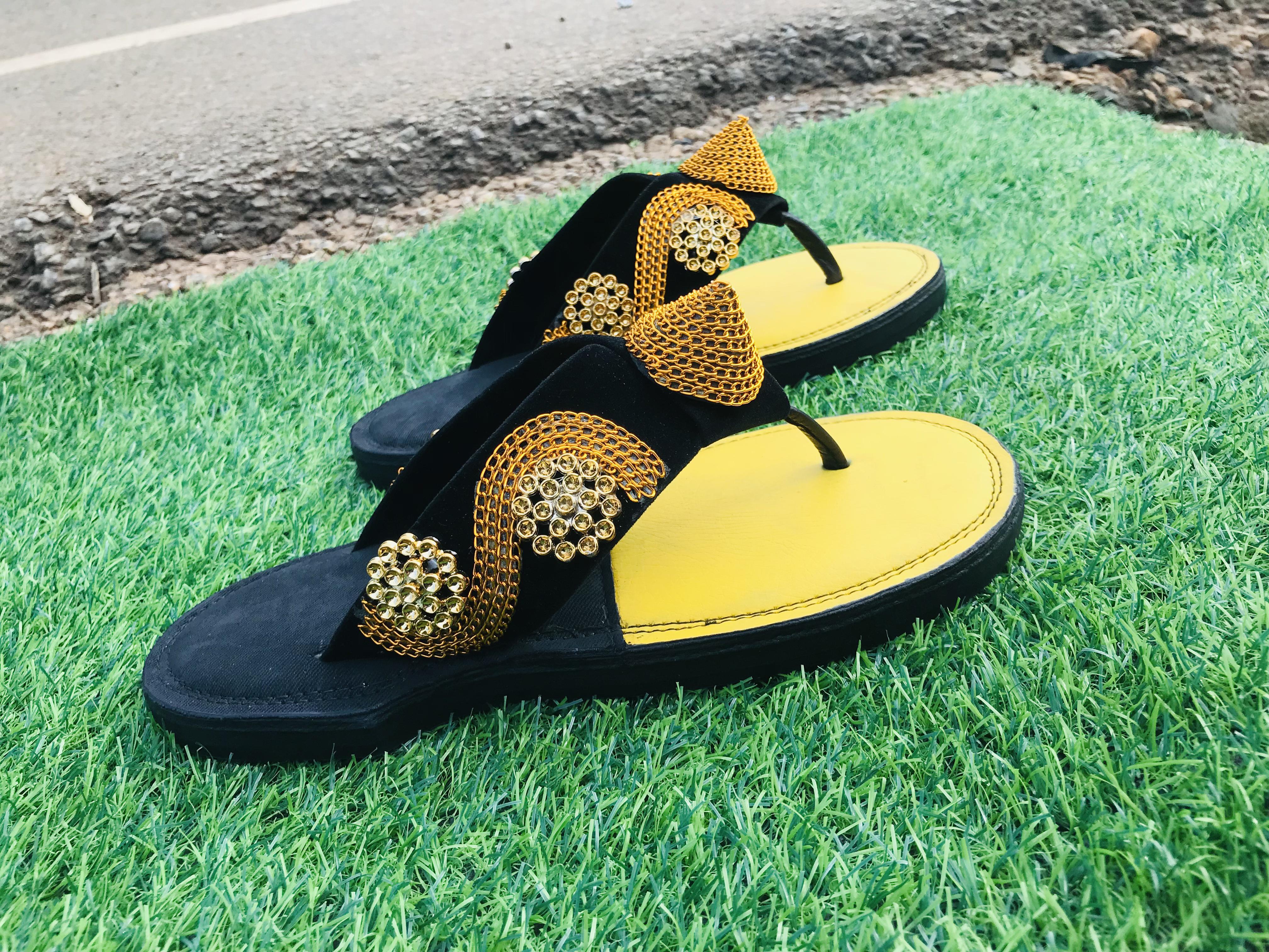 Native Ghanaian slippers image