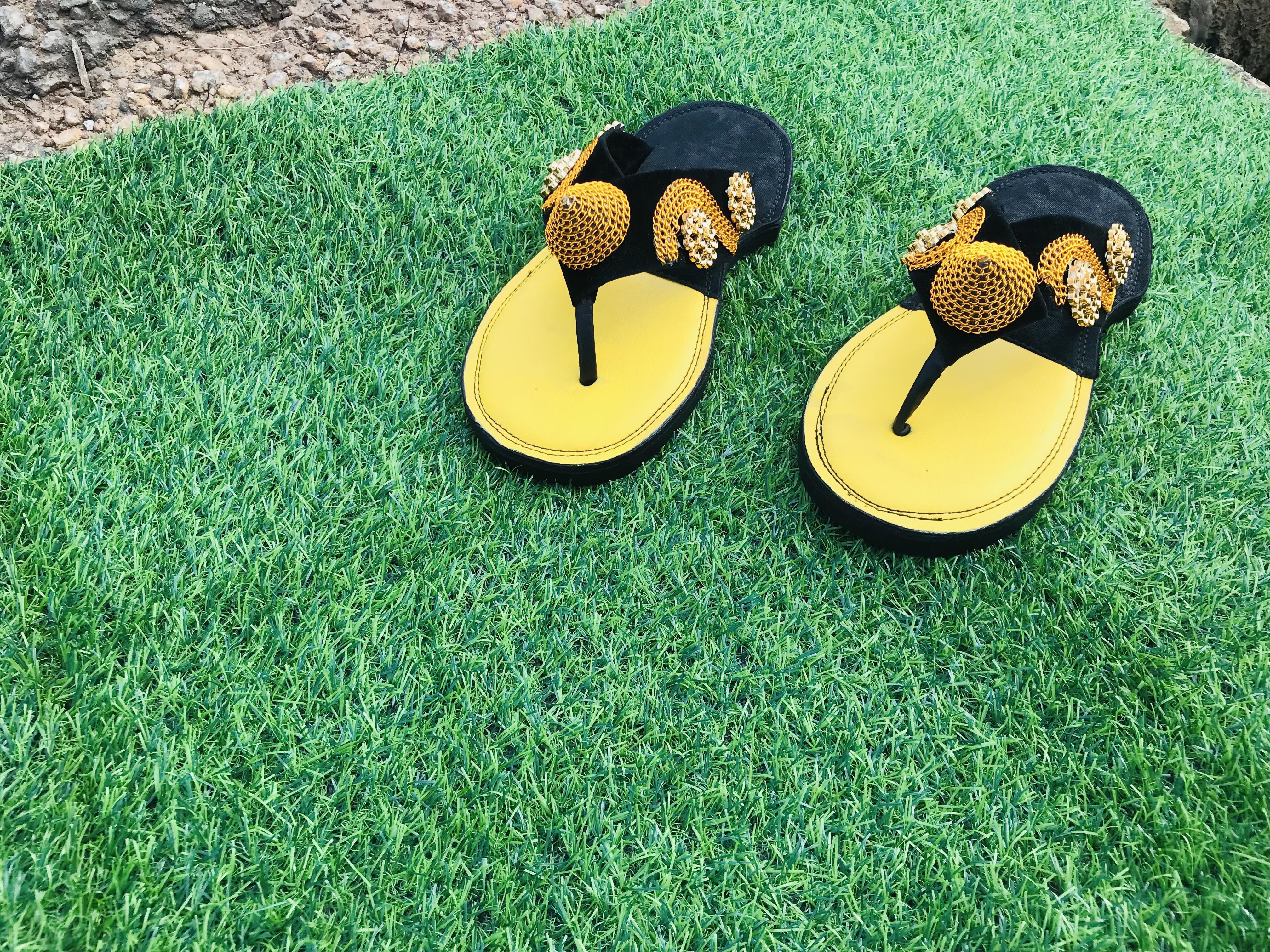 Native Ghanaian slippers image