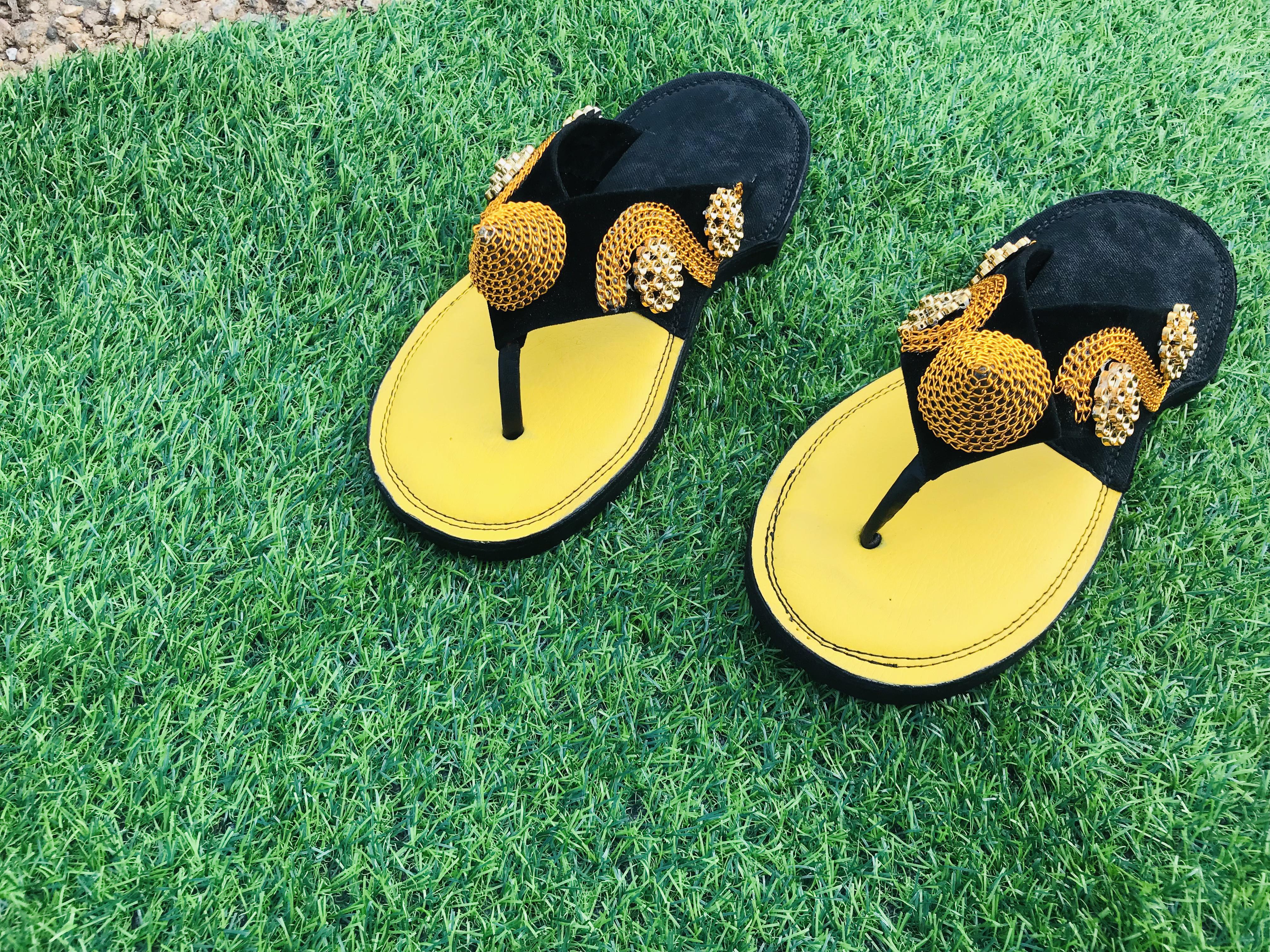 Native Ghanaian slippers image