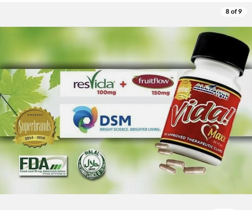 Vida Max Heart Supplement image