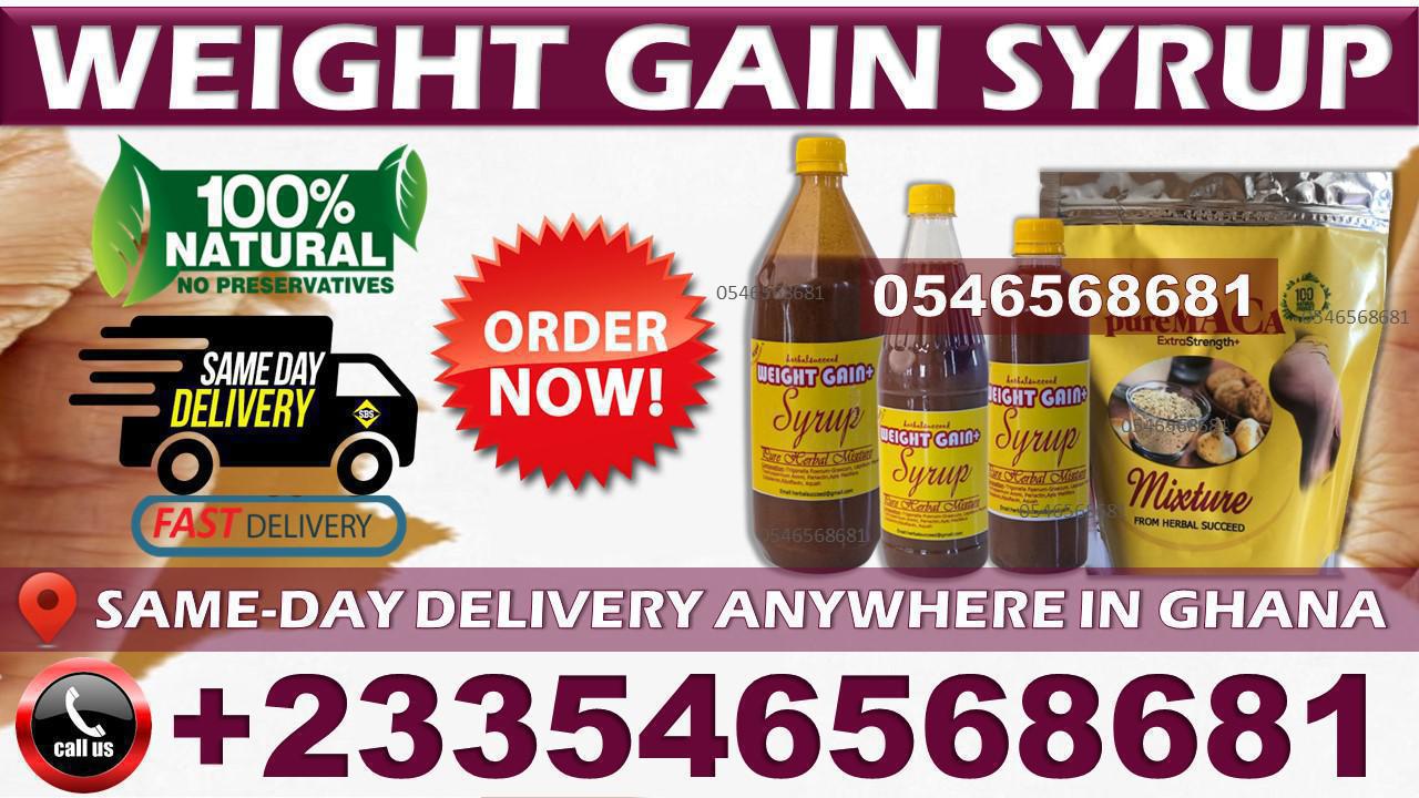 Herbal Weight Gain Product in Ghana