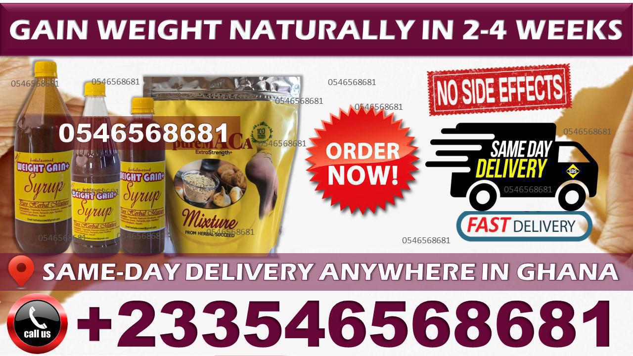 Natural Weight Gain Syrup in Ghana