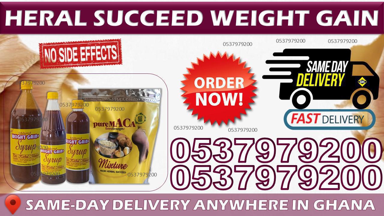 Herbal Weight Gain Syrup in Ghana