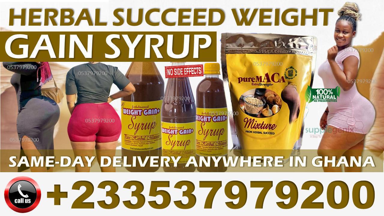 Herbal Succeed Weight Gain Syrup 1ltr in Ghana – ✅ 100% Natural