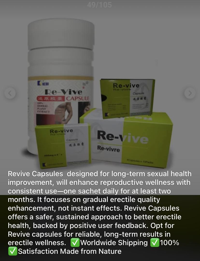 KEDI Revive Men's Formula Herbal Capsule image