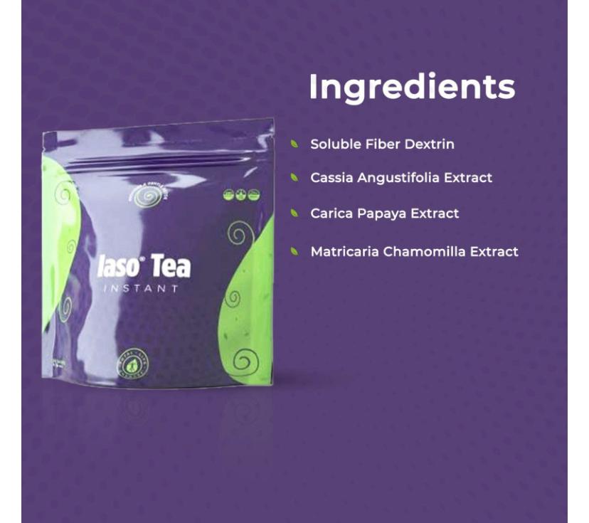 TLC Total Life Changes IASO Natural Detox Instant Herbal Tea, 25 Count image