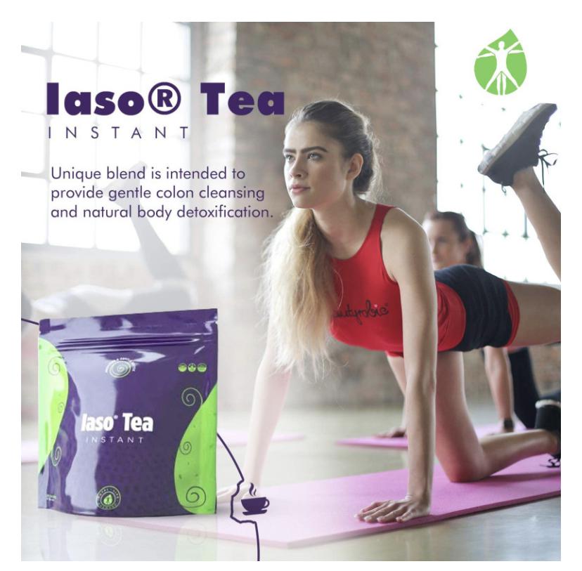 TLC Total Life Changes IASO Natural Detox Instant Herbal Tea, 25 Count image