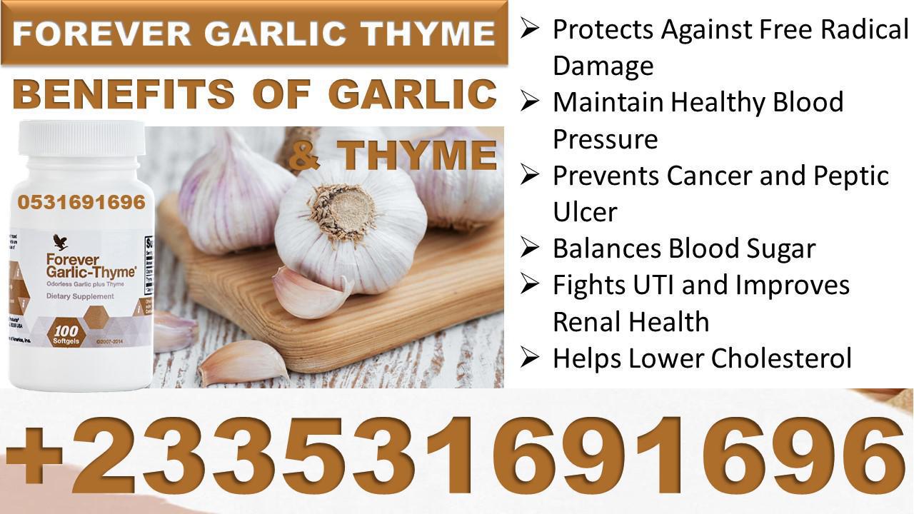 Forever Garlic Thyme Supplement in Ghana image