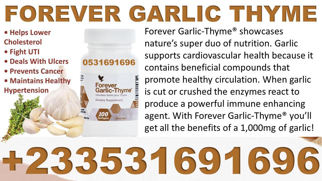 Forever Living Garlic Thyme in Ghana image