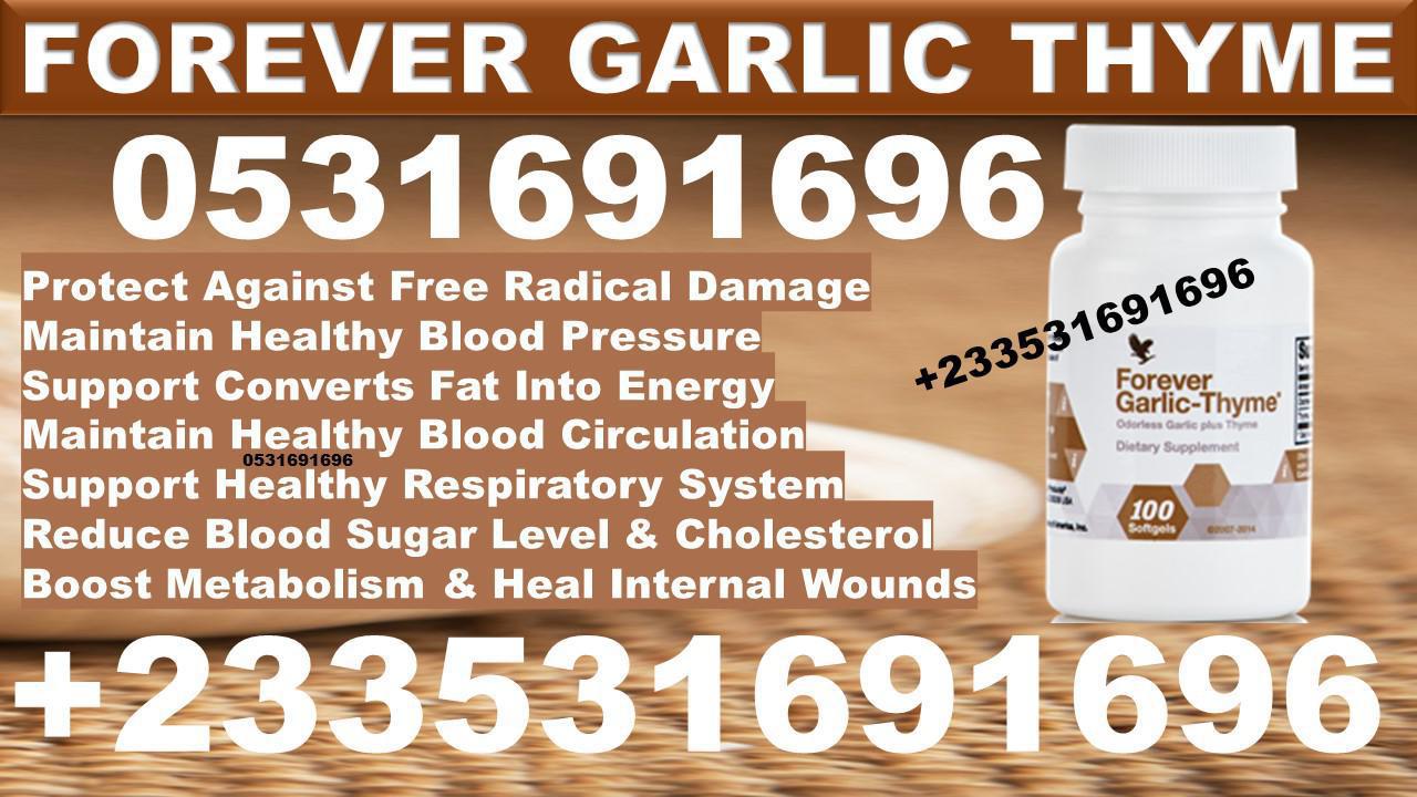 Forever Garlic Thyme Supplement in Ghana image