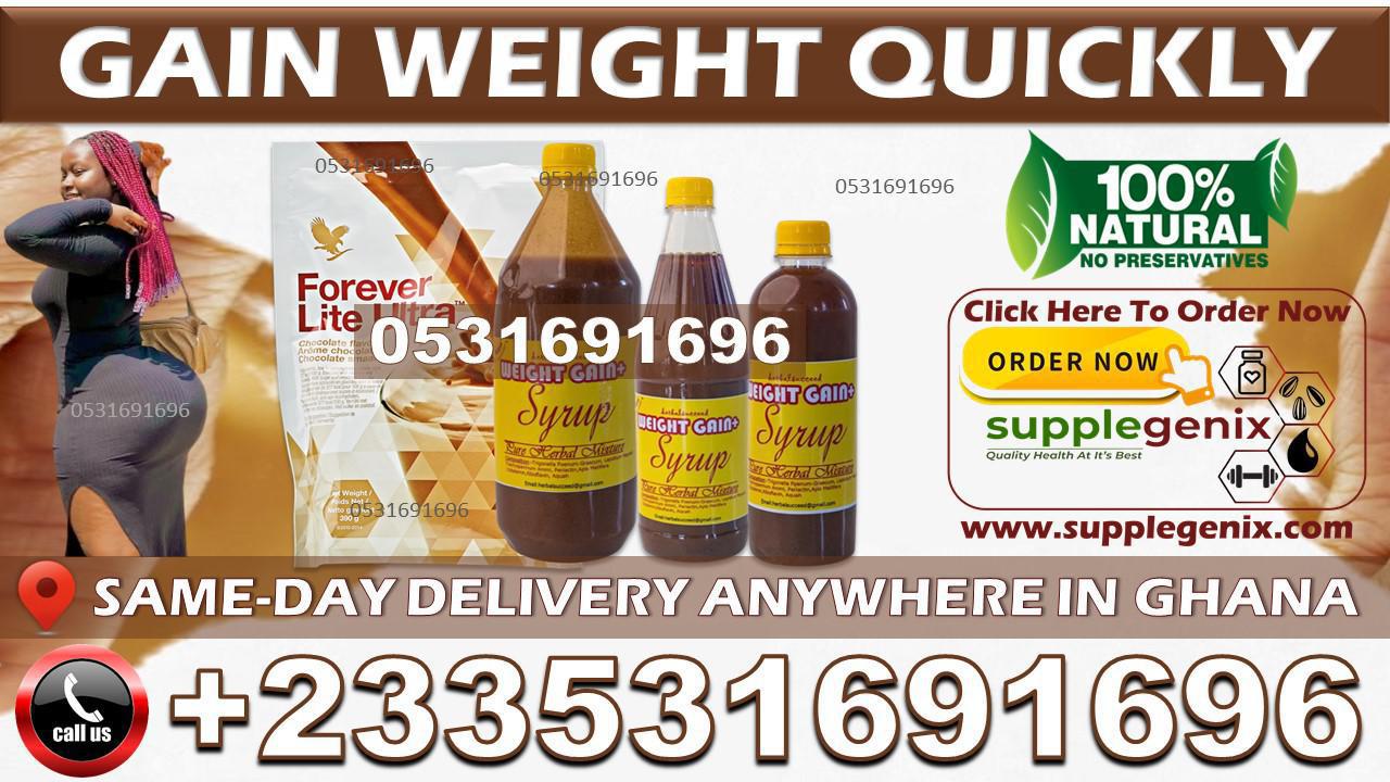 Herbal Succeed Wight Gain Syrup 1ltr in Ghana image
