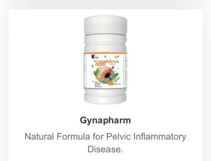 FEMALE HEALTH CARE SUPPLEMENT Gynapharm image