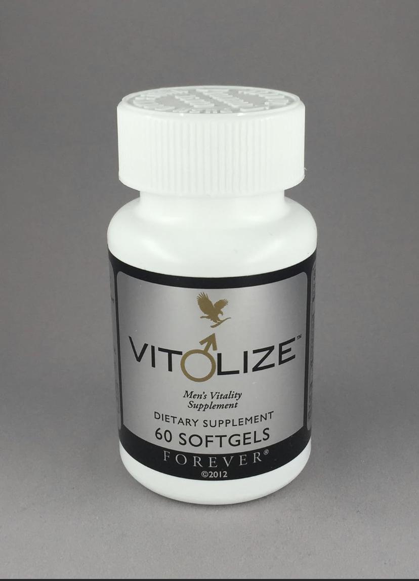 Forever VitoLize For Men 60 Softgel - Prostate &amp; Hormonal Support. image