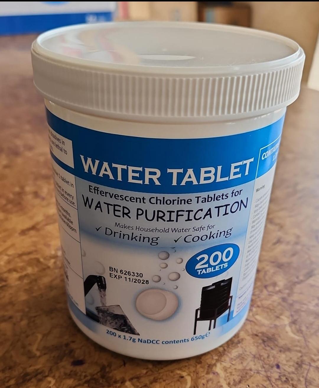 chlorine Tablet: Effervescent Chlorine Tablets for Water Purification image