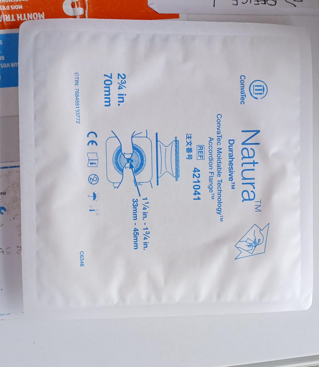 Colostomy Skin Barrier /Strips image