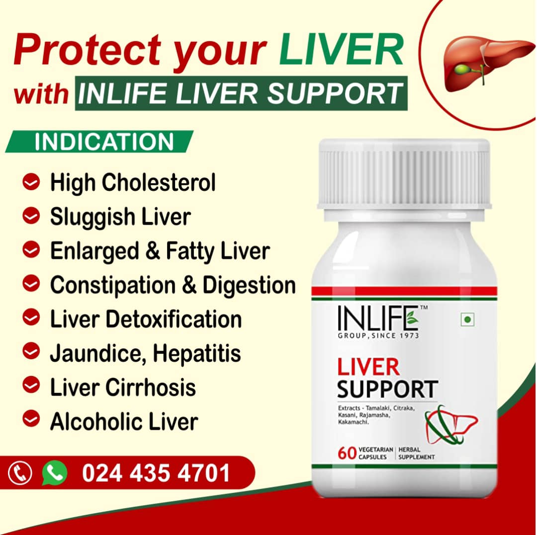 Inlife liver support capsules in Ghana image
