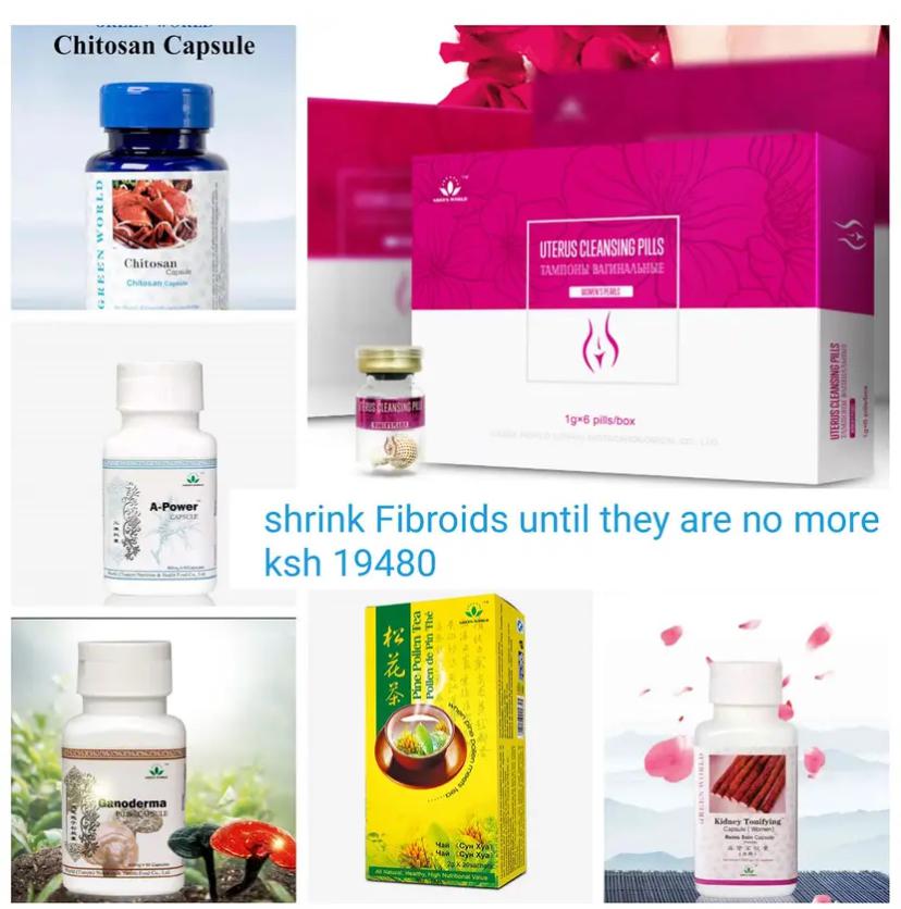 Green world complete fibroid pack image