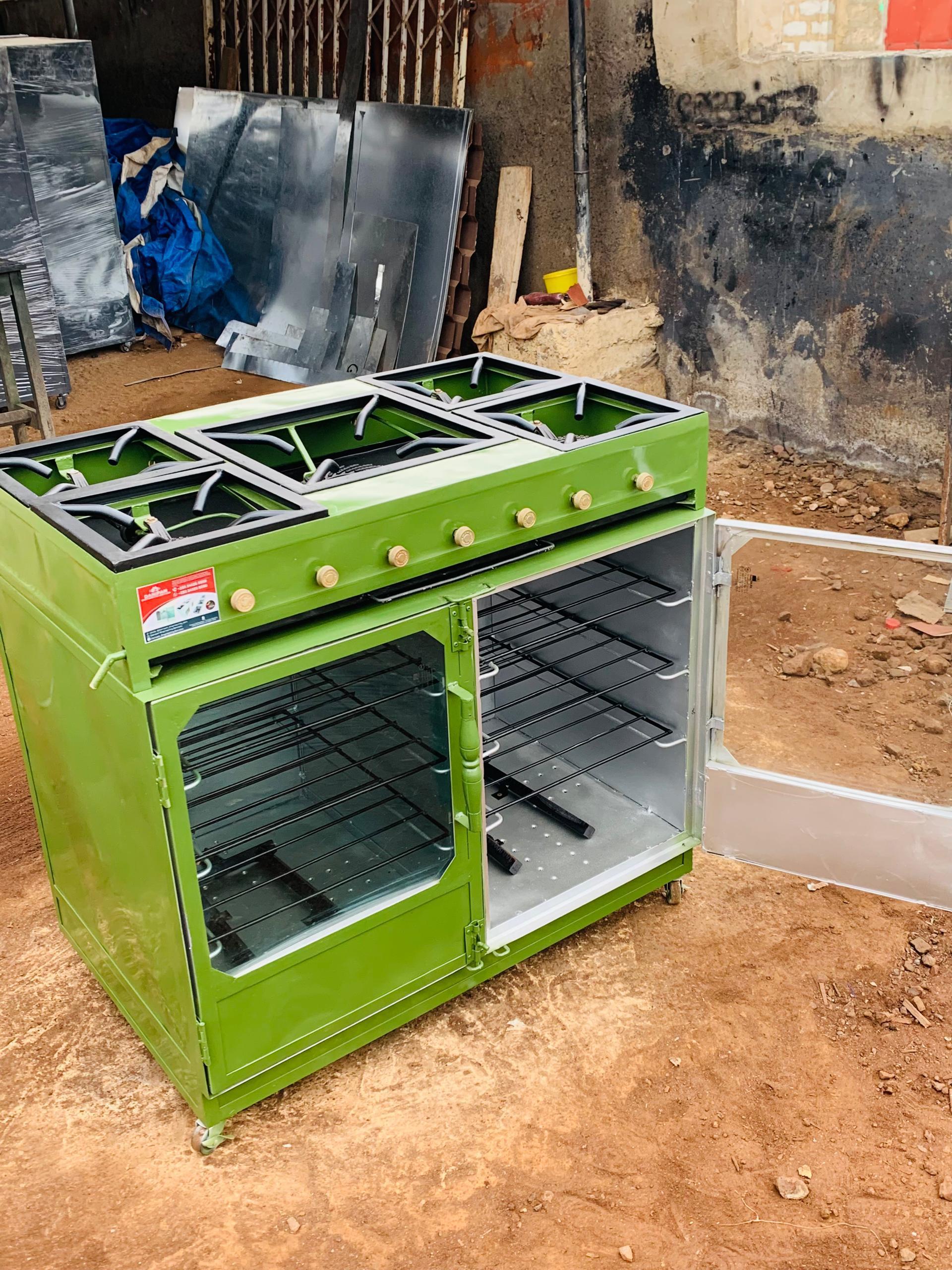 Ghana Made Burner with Oven