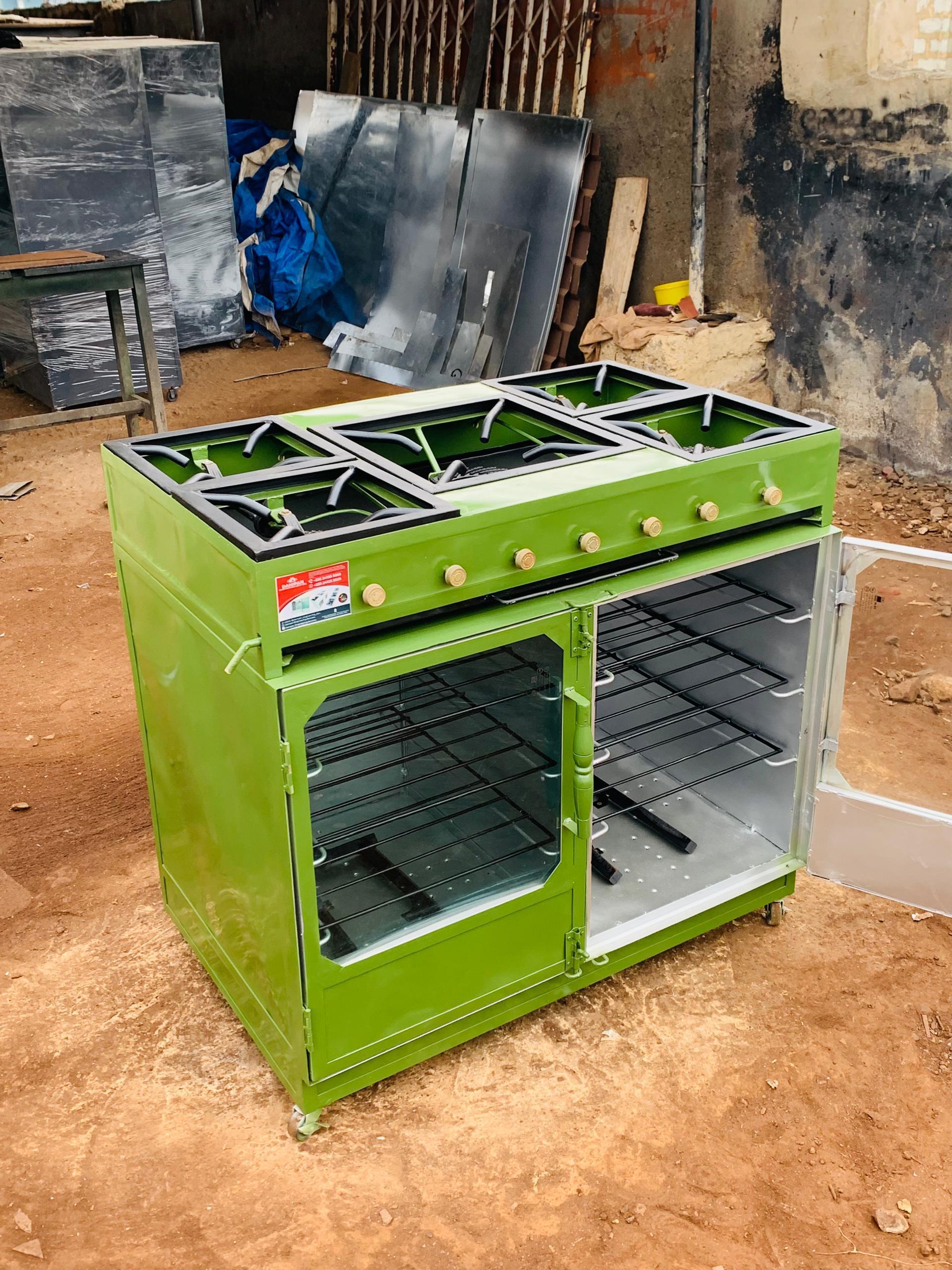 Ghana Made Burner with Oven image