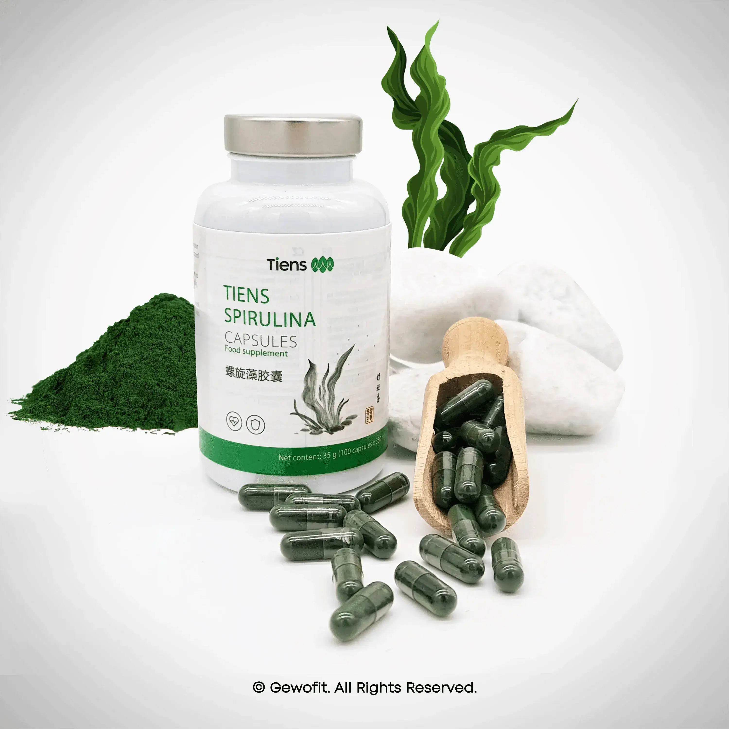 Tainshi Spirulina Capsules: The Power of Pure Nutrition image