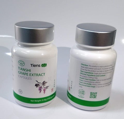 TIENS Grape Extract Capsules image