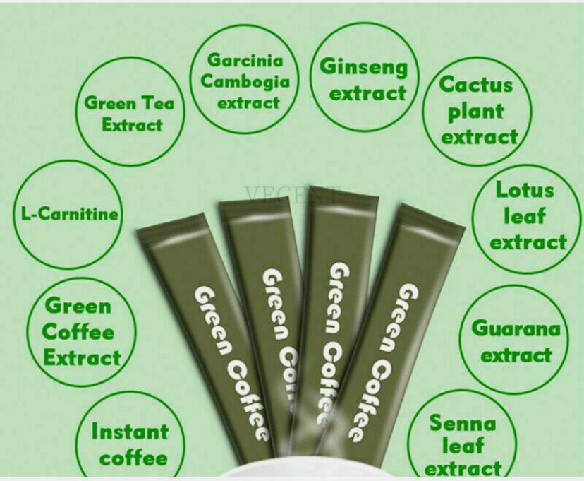 Slim Green Coffee with Ganoderma,Weight Loss Coffee,180g image