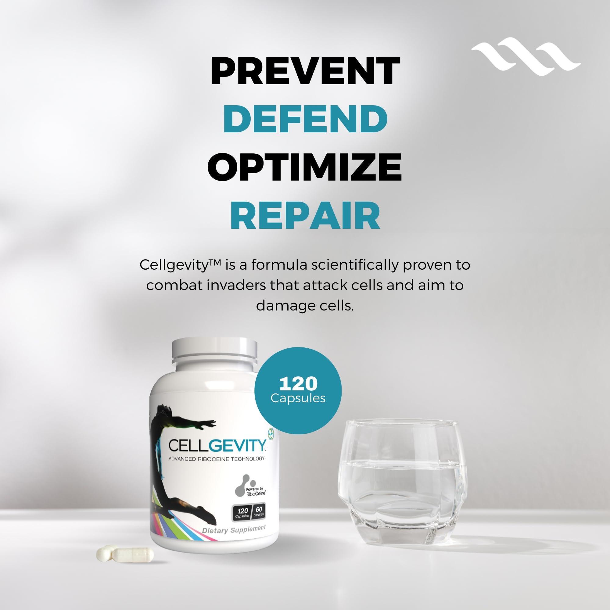 Cellgevity, Advanced Riboceine Technology, 30 Vegetable Capsules,  (Pack of 1) image