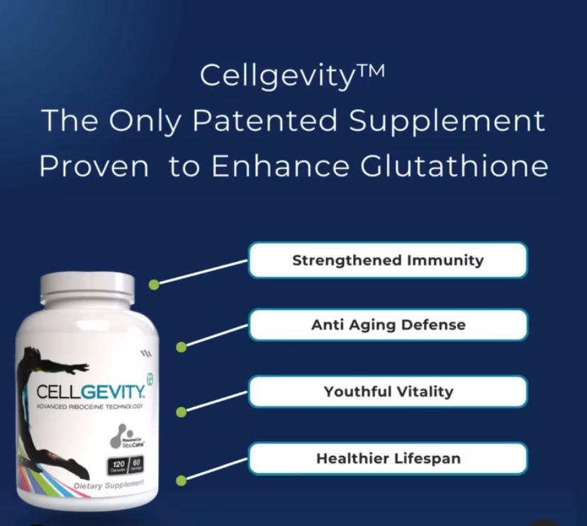 Cellgevity, Advanced Riboceine Technology, 30 Vegetable Capsules,  (Pack of 1) image