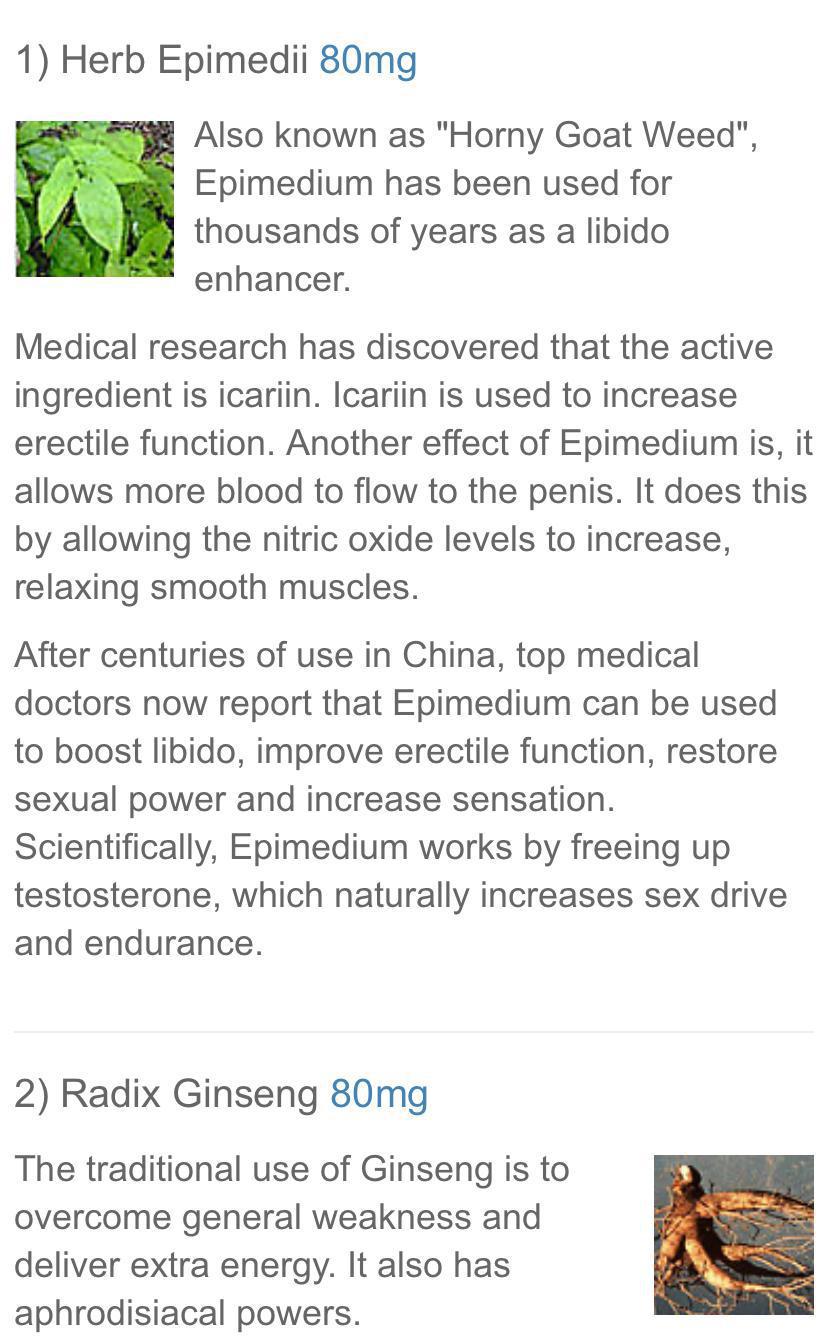 Libido Forte for Men; Natural Performance &amp; Stamina Supplement image