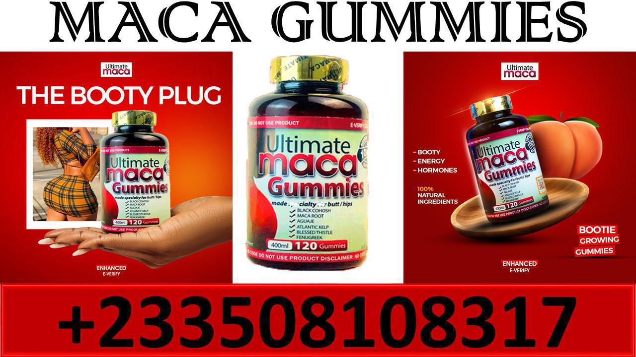 Ultimate Maca Gummies For Bigger Bottocks and Hips in Ghana