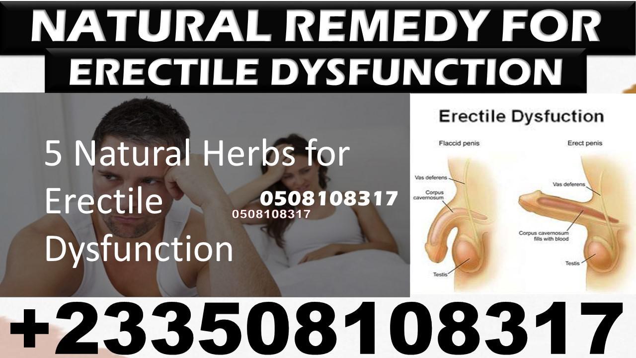 Natural Remedy for erectile dysfunction