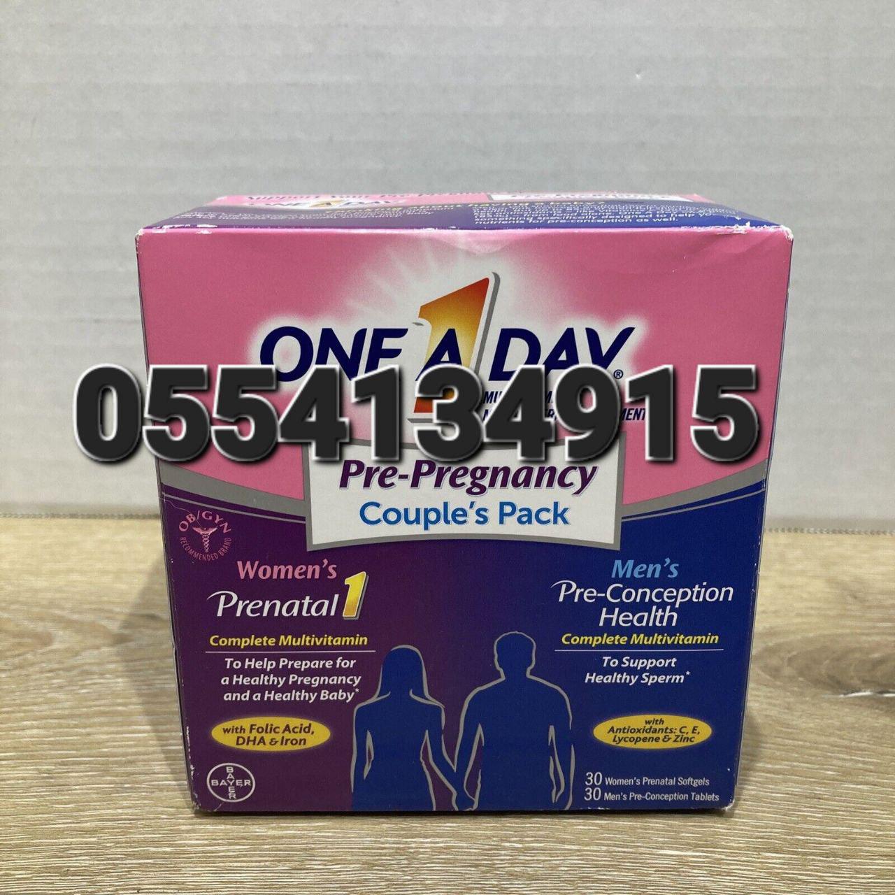 One a Day Pre Pregnancy Couple's Pack (Him and Her) image