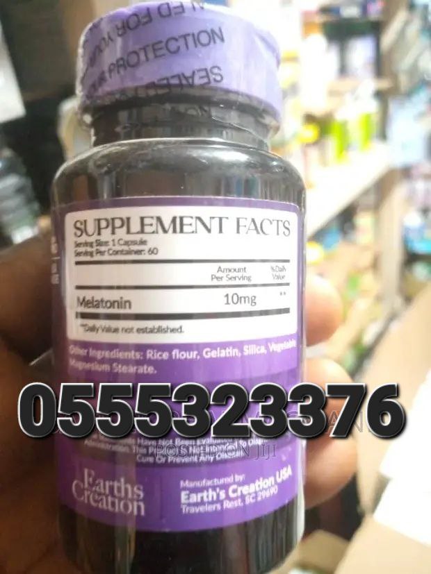 Melatonin Sleeping Supplement image