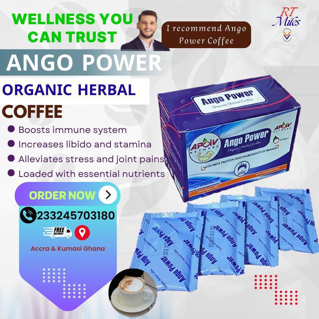 Enhance Your Libido With Ango Power Organic Herbal Coffee