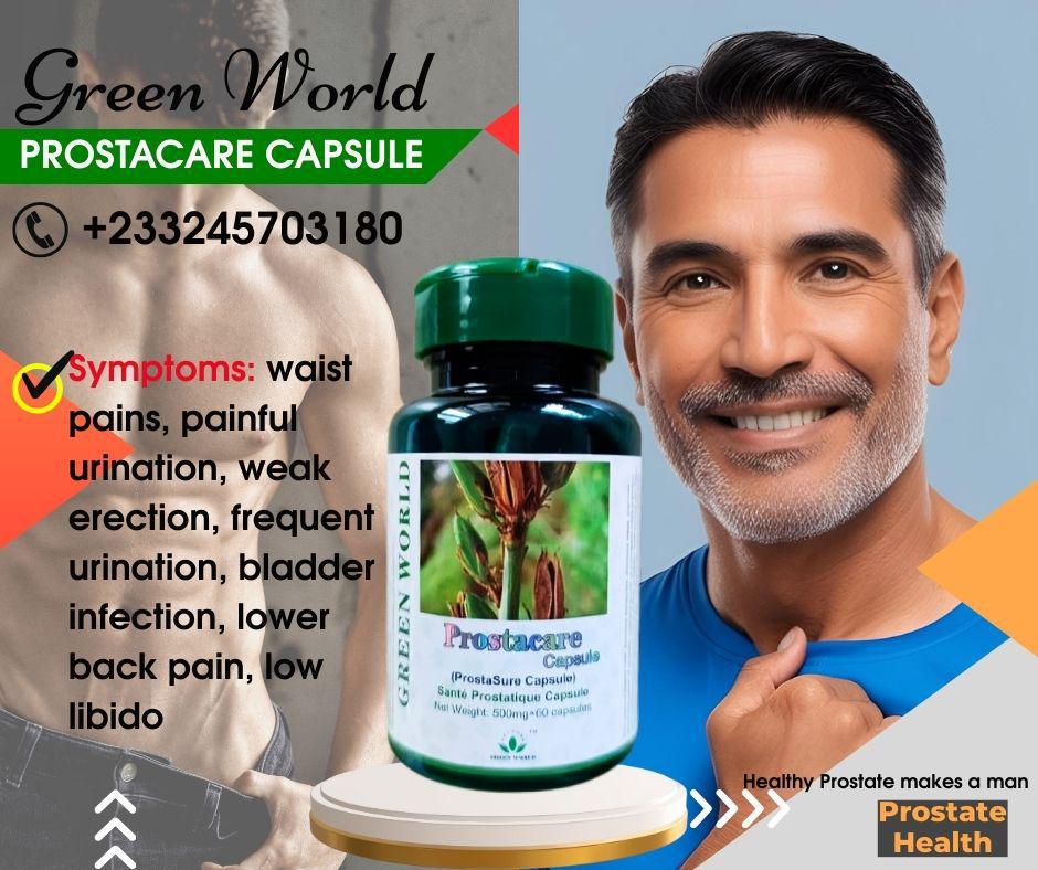 Green World Prostacare Capsules Revealed +233245703180 Unlock Ultimate Prostate Health