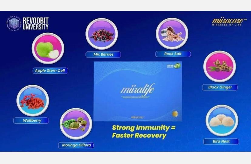 Miira life Revoobit Wellness Supplement Stem Cell Immune Support Vitality Boost image