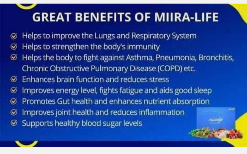 Miira life Revoobit Wellness Supplement Stem Cell Immune Support Vitality Boost image