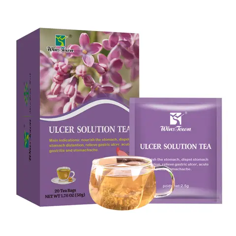 Ulcer Solution Tea | Herbal Tea for Gastric Ulcer, Peptic Ulcer, Acute Gastritis, and Stomachache in Ghana image