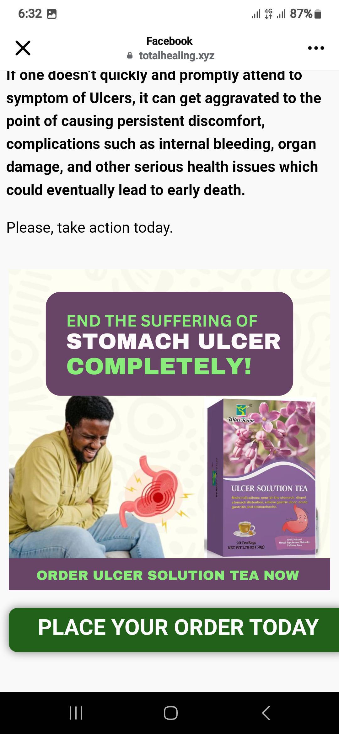 Cure all types of Ulcer &amp; H. pylori image