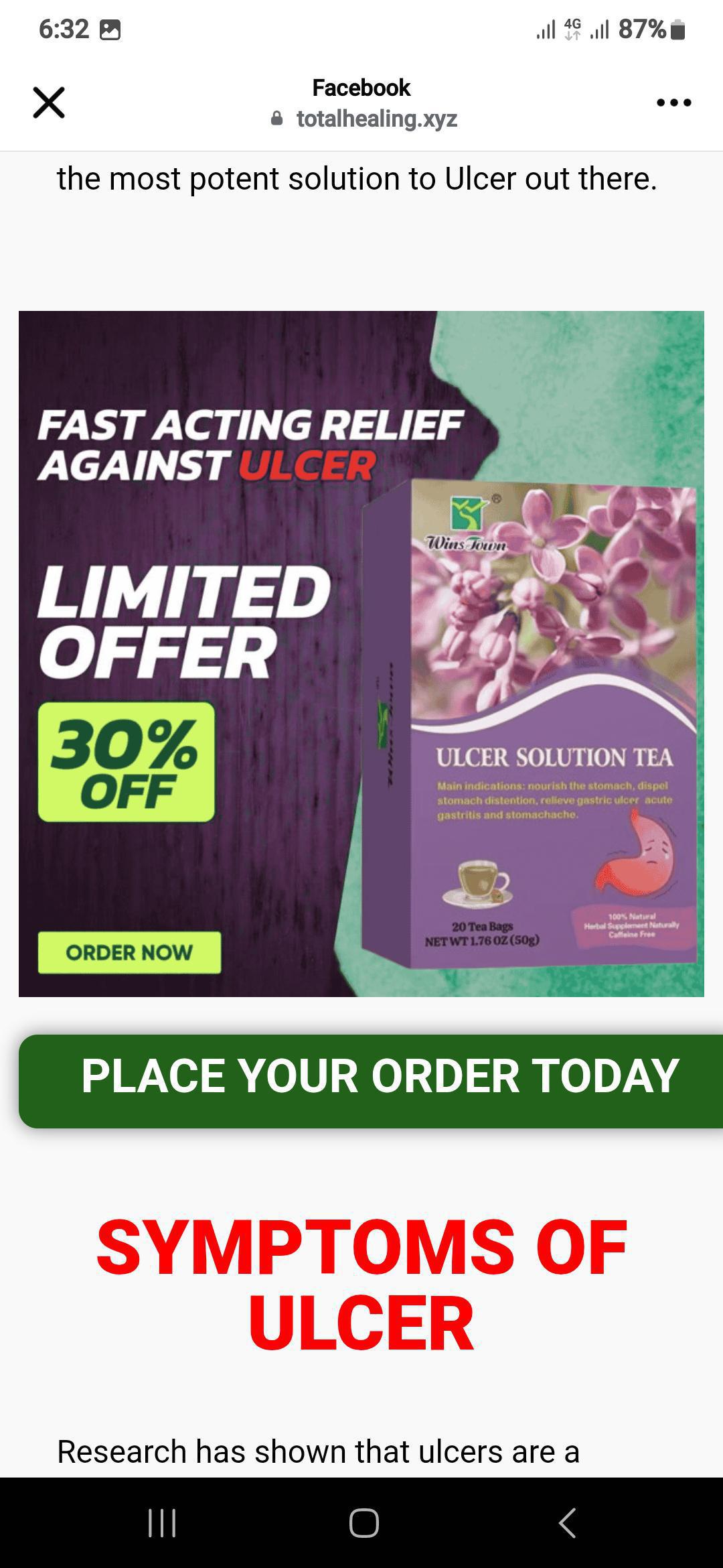 Cure all types of Ulcer &amp; H. pylori image