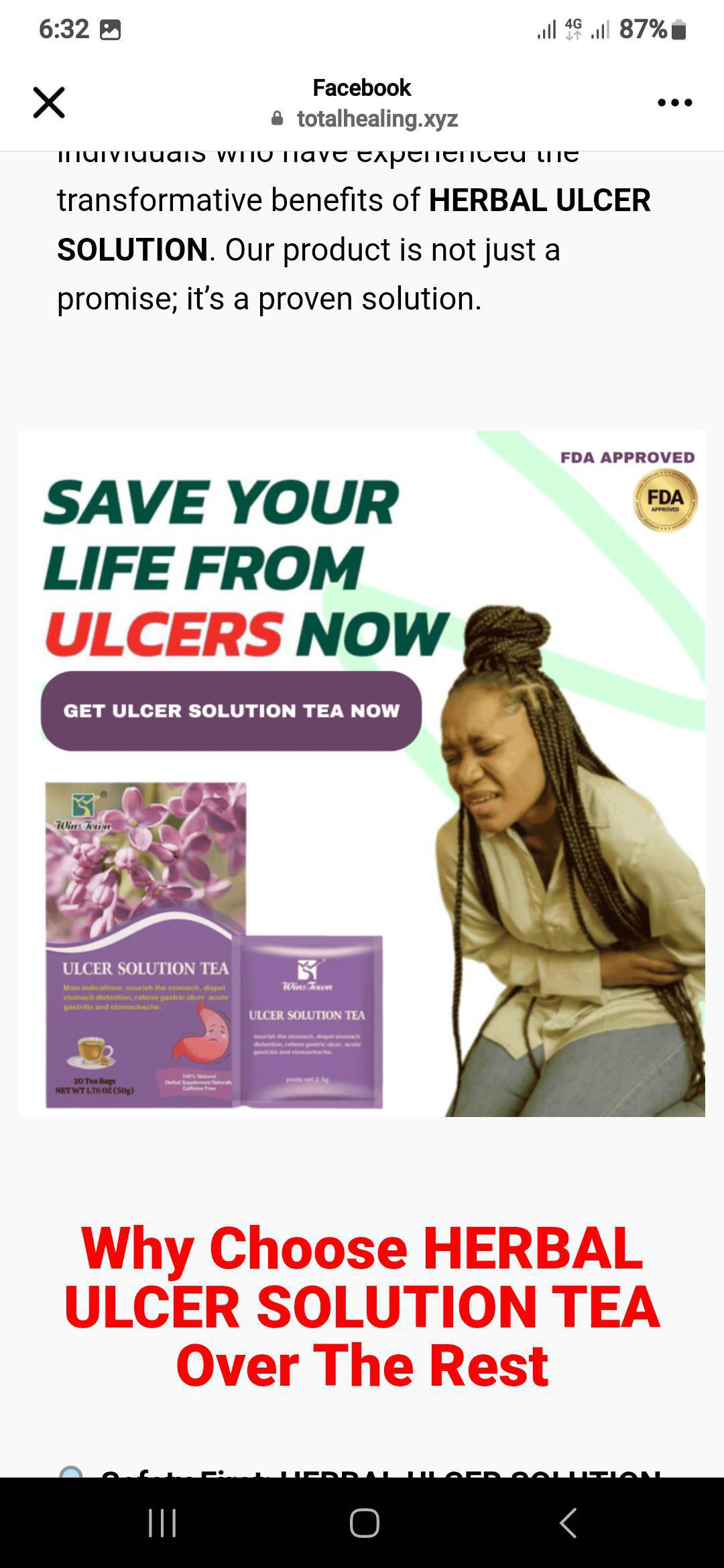 CURE ALL TYPES OF ULCER image