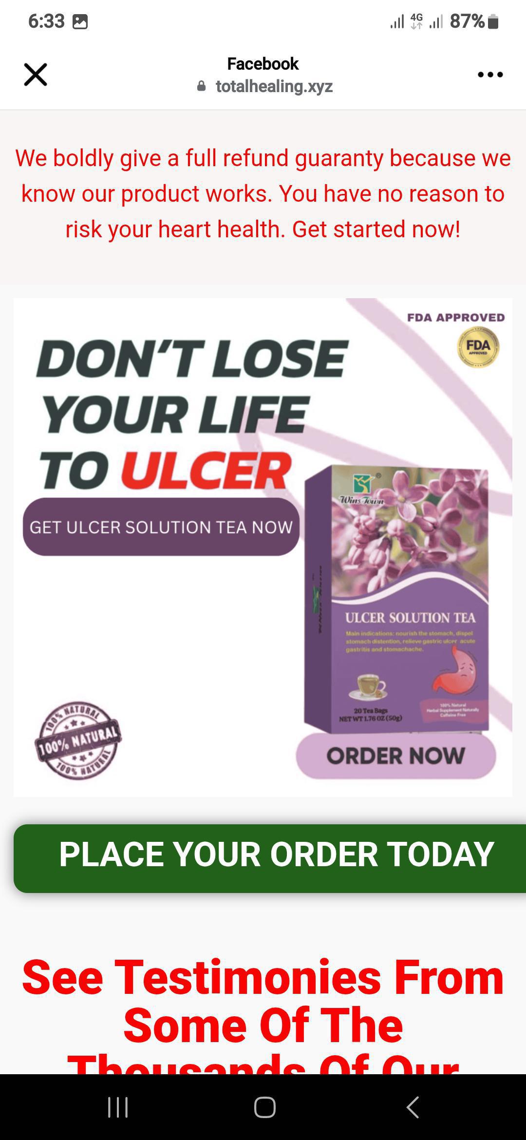 Cure all types of Ulcer &amp; H. pylori image