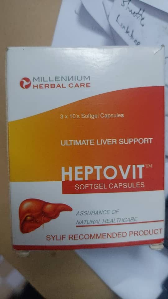 Digestive &amp; Liver Support | Heptovit, Somavit | 30 Capsules image
