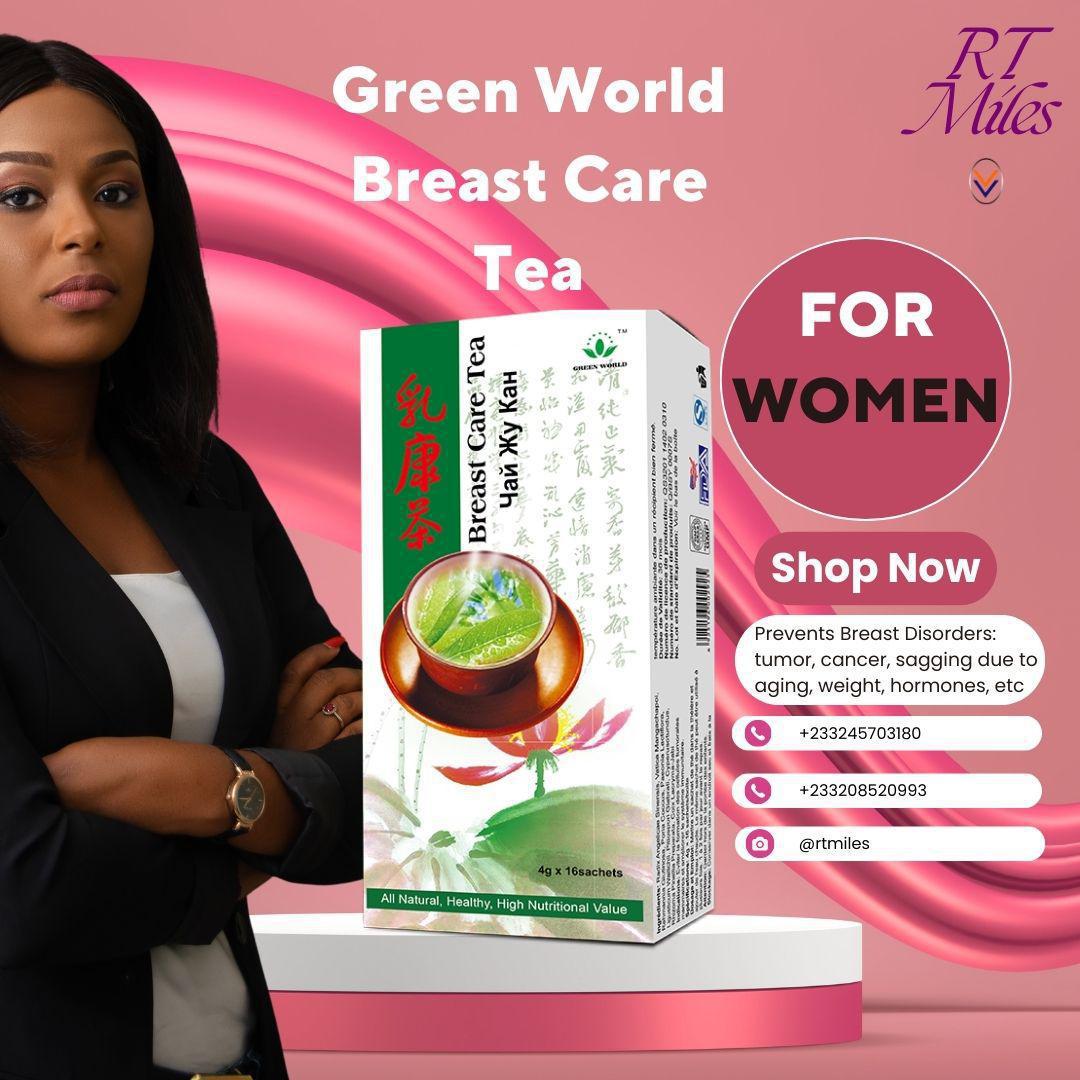 Green World Breast Care Tea Protects Your Breast Health Naturally image