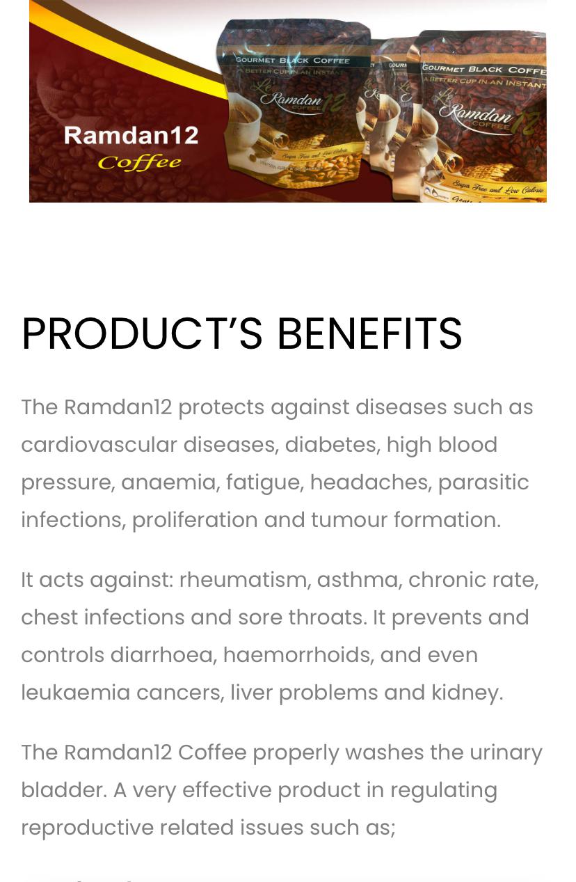 Ramdan12 Black Coffee For General Wellness image