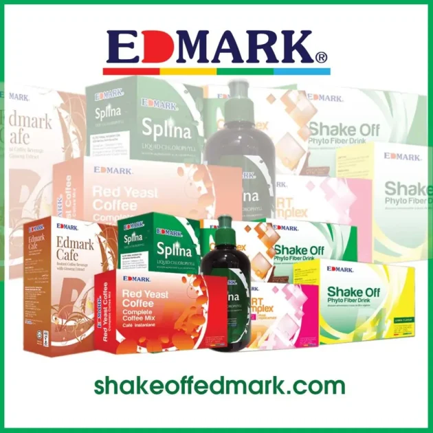 Edmark weight loss pack. Shake off +Chlorophyll + gnseng cafe+ red yeast coffee image