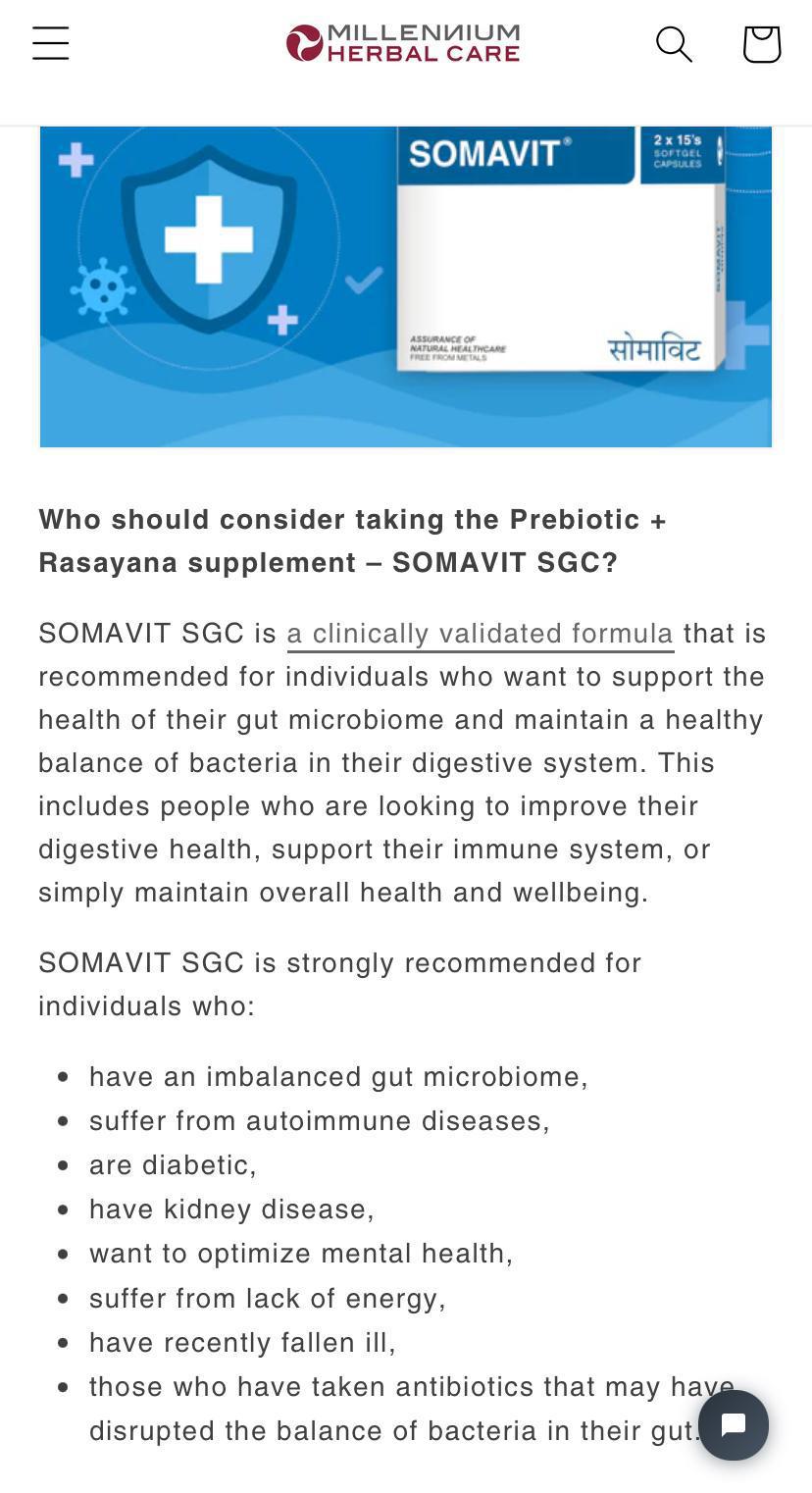 Digestive &amp; Liver Support | Heptovit, Somavit | 30 Capsules image