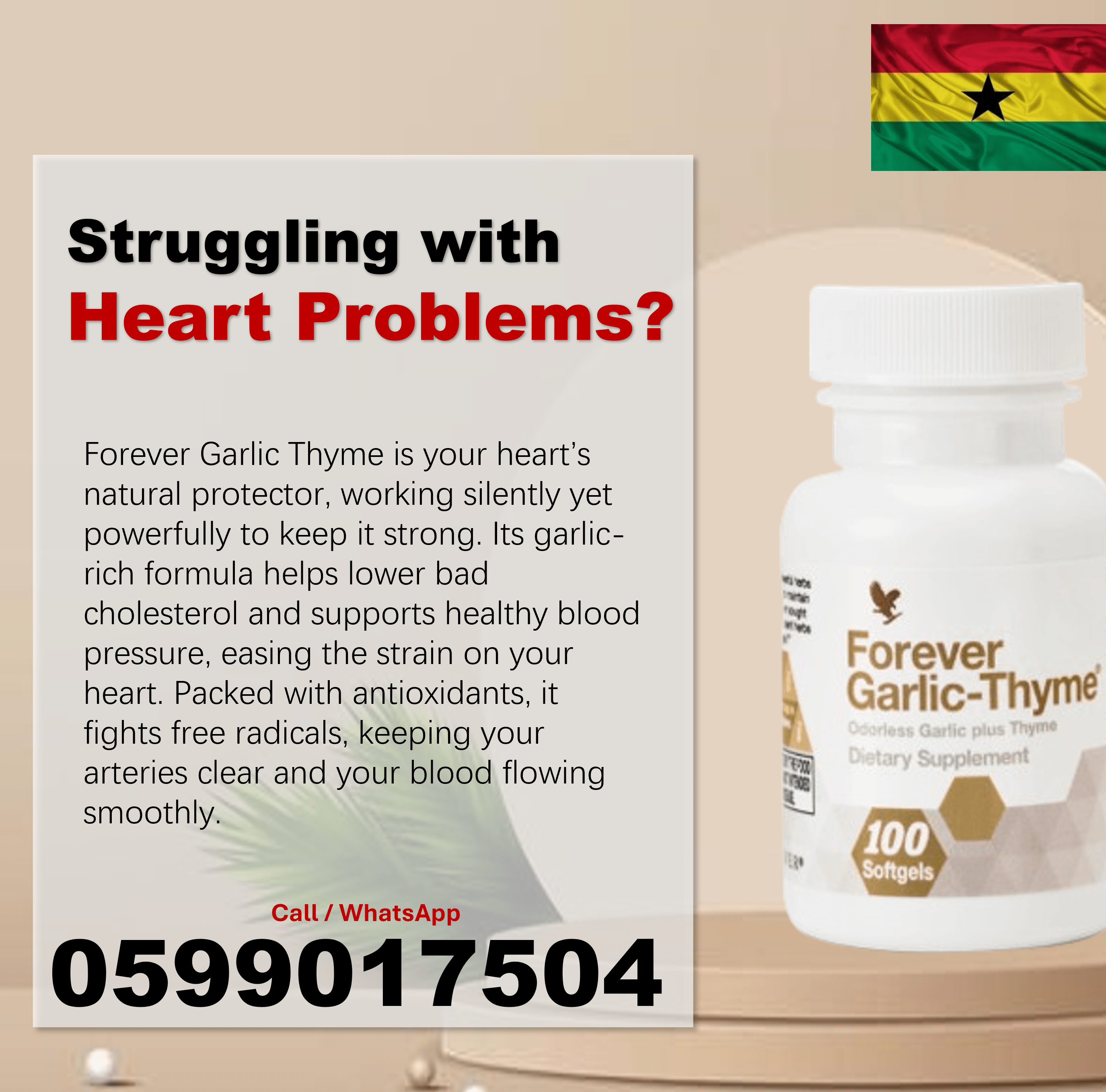 Forever Garlic Thyme In Ghana image