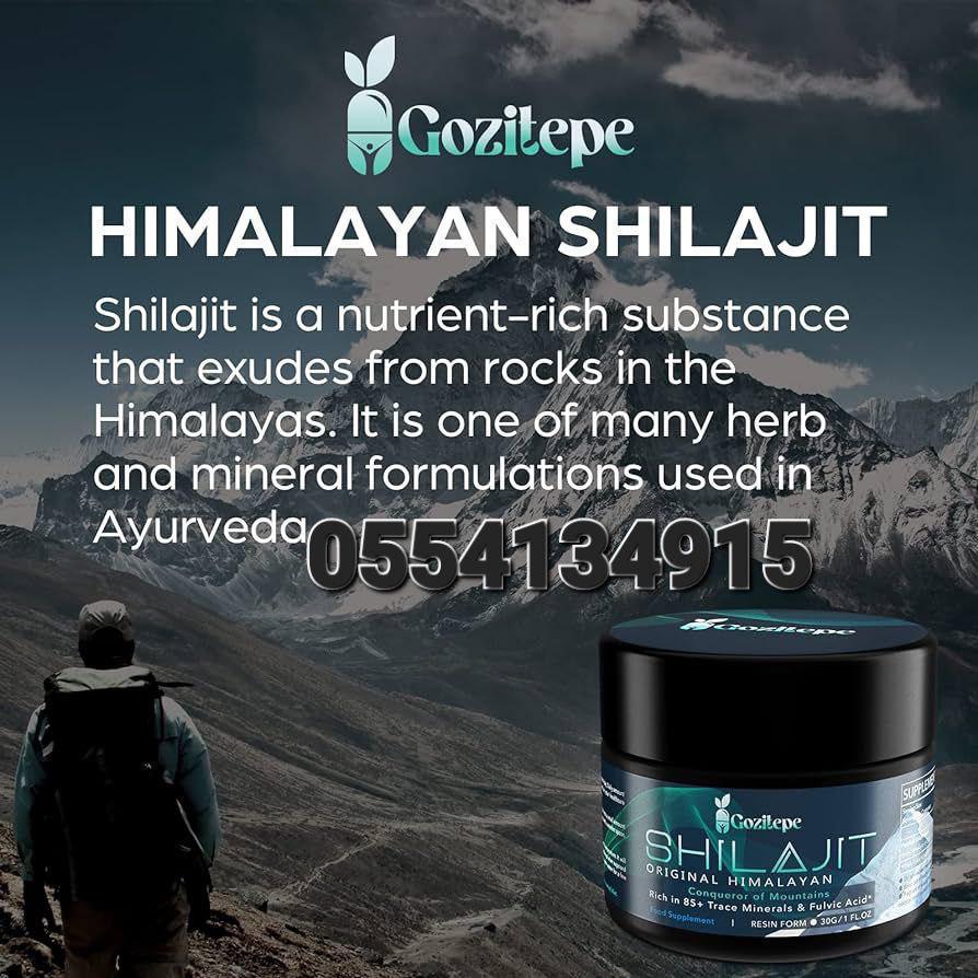Shilajit Capsules Gummies Paste In Ghana image